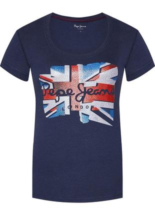 Женская футболка pepe jeans london10 фото