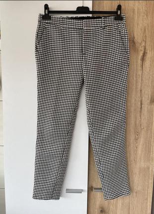 Брюки брюки в клетку zara