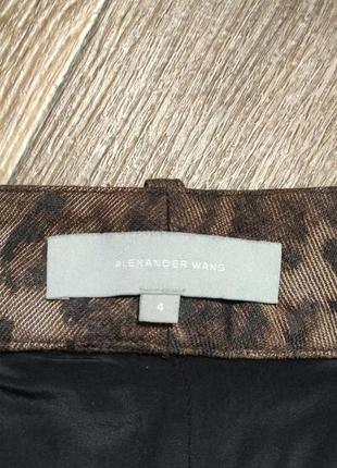 Женские шорты юбка alexander wang cheetah leopard print shorts6 фото