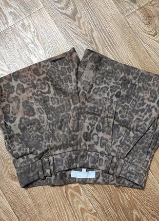 Женские шорты юбка alexander wang cheetah leopard print shorts2 фото