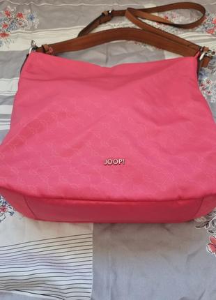 Сумка hobo joop, нейлонова сумка бренд, брендова сумочка, сумка кросбоді нейлон2 фото