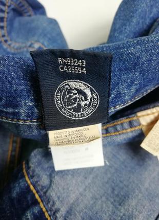 Винтажная джинсовая куртка diesel. denim jeans jacket8 фото