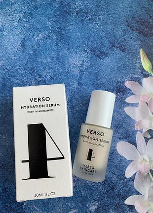 Зволожувальна сироватка verso hydration serum 4
