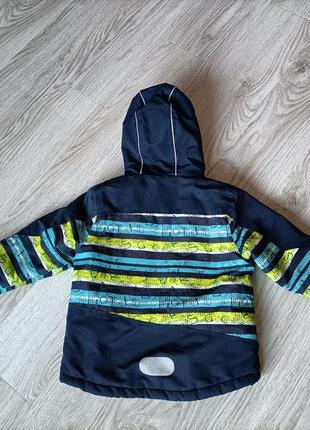 Характеристики лижна куртка topolino 104 розмір, синя3 фото