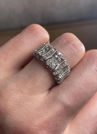 Серебряная кольца 17,5 размер