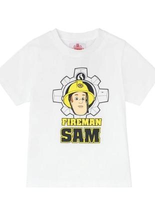 Футболки fireman sam 6-8 лет. 2 шт комплект футболок набор пожарный сем футболка летняя тонкая легкая классная крутая для мальчика 6-7-8 lupilu9 фото