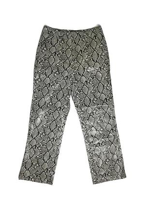 Брюки linn ahlborg x na-kd snake printed. змеиный принт