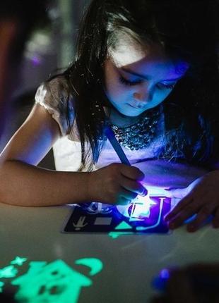 Унікальний світловий планшет для дітей "рисуй світлом" а44 фото