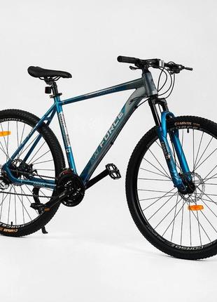 Велосипед спортивний corso x-forse на 29 дюймів, 29618 sky blue