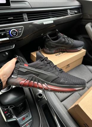 🏝️🌅 красивые кроссовки де пена в силиконе baas optimistic кроссовки модные крутые черные красные1 фото