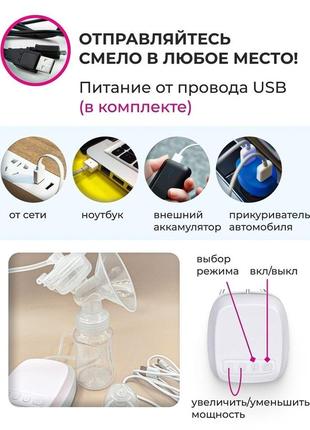 Молокоотсос электрический | молоковідсмоктувач електричний 6