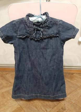 Next джинсовое платье деним