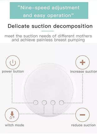 Электрический молокоотсос для грудного вскармливания двойной