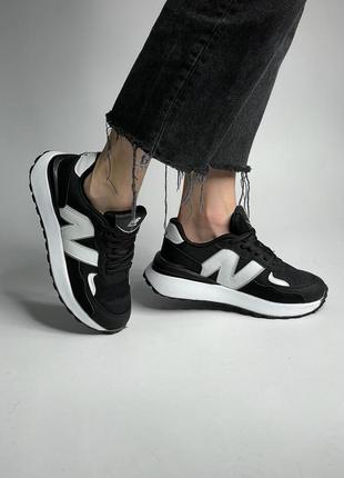 Кросівки new balance running black/white