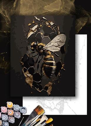 Картина по номерам бджола mel-0600 40*50 melmil