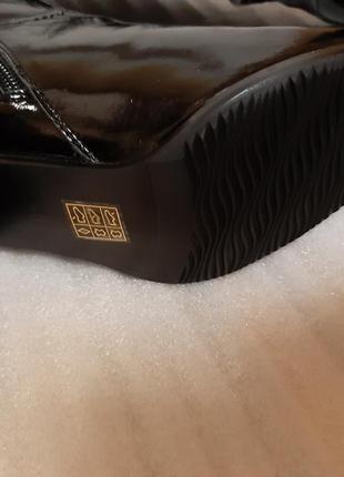 Натуральні шкіряні чоботи зимові жіночі натуральне хутро.10 фото